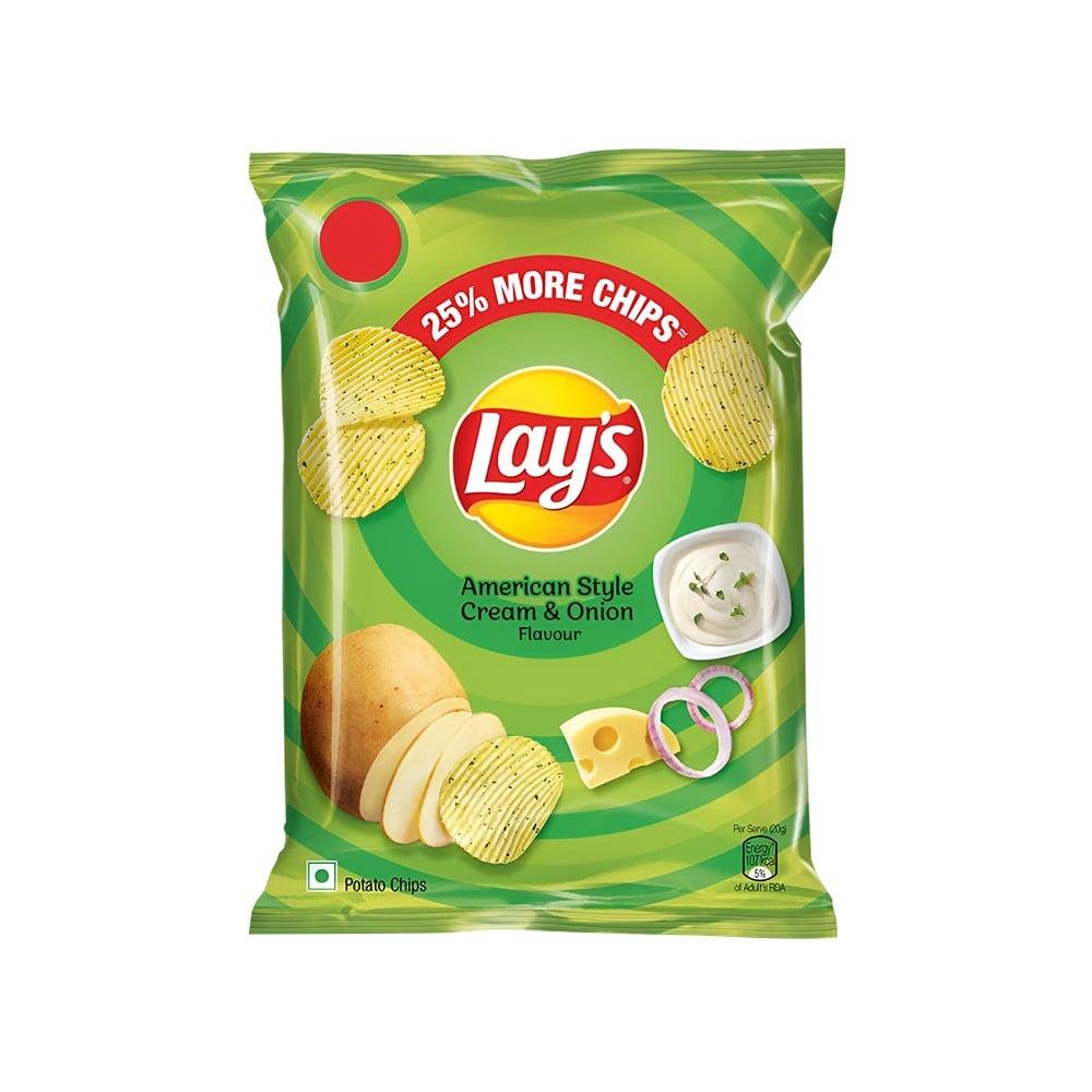 Lay's American Style Cream & Onion Potato Chips