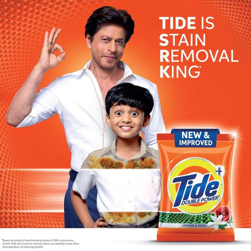 Tide Double Power Jasmine & Rose Detergent Powder